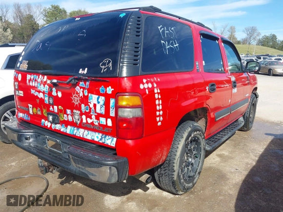 2002 Chevrolet Tahoe Z71 with VIN 1GNEK13ZX2R188032, listed as a IAAI auction lot 41835961 with 177,874 mi miles. Bid and sale history available at carsss.com. Image 4.