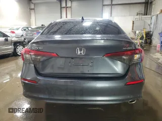 2022 Honda Civic Sedan Sport with VIN 2HGFE2F53NH537282, listed as a Copart auction lot 48748155 with 49,614 mi miles and Salvage Title. Bid and sale history available at carsss.com. Image 6.