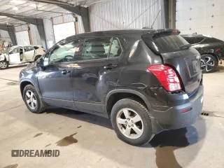 2016 Chevrolet Trax LS z VIN KL7CJNSB8GB673829, wystawiony jako Copart lot #53386415 z przebiegiem 114 104 mil mil oraz Szkoda całkowita • Salvage title. Historia ofert i sprzedaży dostępna na DreamBid. Obrazek 2.