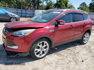 2013 Ford Escape Titanium с VIN 1FMCU0J97DUA98193, выставлен на аукционе Copart как лот 58834075 с пробегом 74 784 миль миль и Списание • Salvage title. История ставок и продаж доступна на DreamBid. Изображение 1.