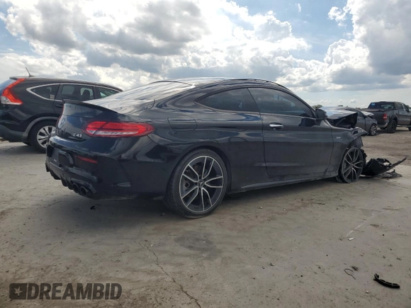 2020 Mercedes-Benz C 43 AMG z VIN WDDWJ6EB1LF950170, wystawiony jako Copart lot #76059634 z przebiegiem 52 925 mil mil oraz Szkoda całkowita • Salvage title. Historia ofert i sprzedaży dostępna na DreamBid. Obrazek 3.