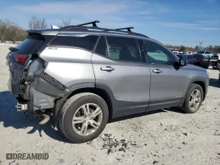 2018 GMC Terrain SLE with VIN 3GKALMEV1JL247771, listed as a Copart auction lot 47217115 with 90,285 mi miles and Salvage Title. Bid and sale history available at carsss.com. Image 3.