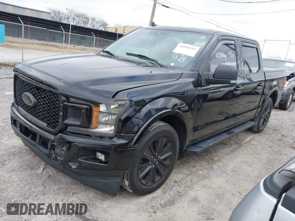 2020 Ford F-150 XL with VIN 1FTEW1CP1LFC63845, listed as a IAAI auction lot 41236313 with 89,644 mi miles. Bid and sale history available at carsss.com. Image 17.