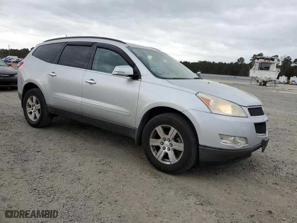 2010 Chevrolet Traverse LT w/1LT with VIN 1GNLRFEDXAJ264282, listed as a Copart auction lot 49600045 with 196,866 mi miles and Salvage Title. Bid and sale history available at carsss.com. Image 4.