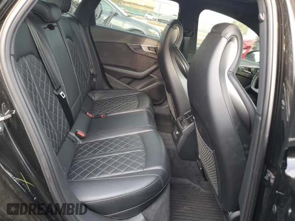 2018 Audi S4 Premium Plus with VIN WAUB4AF47JA117029, listed as a Copart auction lot 76617824 with 49,000 mi miles and Salvage Title. Bid and sale history available at carsss.com. Image 10.