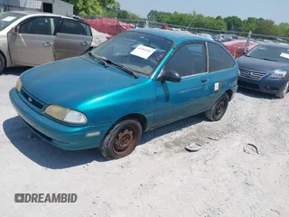 1995 Ford Aspire with VIN KNJLT05H3S6102568, listed as a IAAI auction lot 42062381 with 178,561 mi miles and . Bid and sale history available at DreamBid. Image 2.