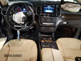 2019 Mercedes-Benz GLS with VIN 4JGDF6EE7KB235649, listed as a Copart auction lot 49802953 with 54,468 mi miles. Bid and sale history available at carsss.com. Image 8.