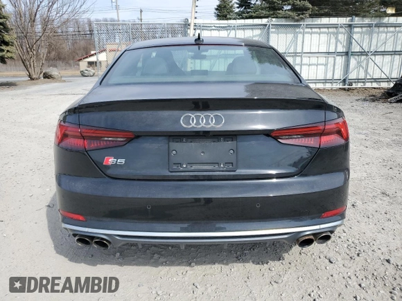 2018 Audi S5 Premium Plus z VIN WAUP4AF50JA130428, wystawiony jako Copart lot #48885195 z przebiegiem 83 420 mil mil oraz Szkoda całkowita • Salvage title. Historia ofert i sprzedaży dostępna na DreamBid. Obrazek 6.