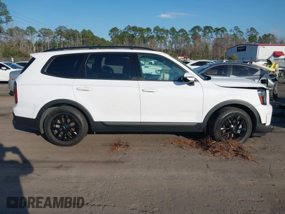 2023 Kia Telluride SX Prestige X-Pro with VIN 5XYP5DGC6PG351443, listed as a IAAI auction lot 41548694 with 32,665 mi miles and . Bid and sale history available at DreamBid. Image 13.
