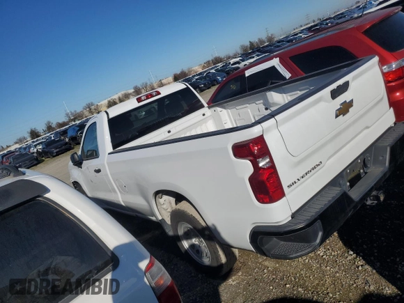 2021 Chevrolet Silverado 1500 Work Truck with VIN 3GCNWAEK6MG329873, listed as a Copart auction lot 86010404 with 84,011 mi miles and Salvage Title. Bid and sale history available at carsss.com. Image 2.