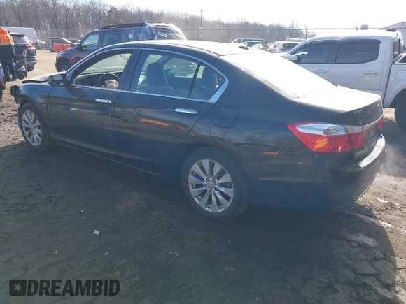 2014 Honda Accord EX-L with VIN 1HGCR2F81EA217717, listed as a IAAI auction lot 41660980 with 138,163 mi miles and . Bid and sale history available at carsss.com. Image 3.