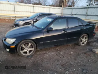 2002 Lexus IS 300 with VIN JTHBD192620050250, listed as a Copart auction lot 49235005 with 177,587 mi miles and Salvage Title. Bid and sale history available at carsss.com. Image 1.