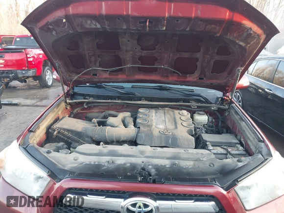 2013 Toyota 4Runner SR5 with VIN JTEBU5JR0D5114396, listed as a IAAI auction lot 41784162 with 283,068 mi miles and . Bid and sale history available at DreamBid. Image 10.