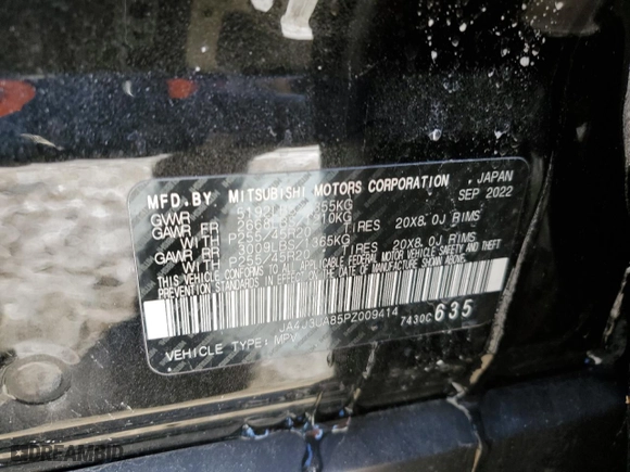 2023 Mitsubishi Outlander SE with VIN JA4J3UA85PZ009414, listed as a Copart auction lot 41938465 with 32,904 mi miles and Salvage Title. Bid and sale history available at carsss.com. Image 13.