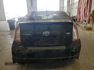 2012 Toyota Prius One with VIN JTDKN3DU2C5476346, listed as a Copart auction lot 50169135 with 127,810 mi miles and Non Repairable. Bid and sale history available at carsss.com. Image 6.
