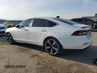 2025 Honda Accord Sport with VIN 1HGCY2F59SA001523, listed as a Copart auction lot 54888785 with 14,003 mi miles and Salvage title. Bid and sale history available at DreamBid. Image 2.