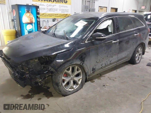2019 Kia Sorento SX V6 with VIN 5XYPKDA55KG511727, listed as a IAAI auction lot 41531770 with 99,237 mi miles. Bid and sale history available at carsss.com. Image 18.