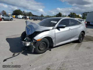 2018 Honda Civic Sedan LX with VIN 19XFC2F58JE032994, listed as a Copart auction lot 84664624 with 108,529 mi miles and Salvage Title. Bid and sale history available at carsss.com. Image 1.