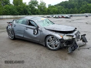 2015 Infiniti Q50 Premium с VIN JN1BV7AR4FM409526, выставлен на аукционе Copart как лот 64749215 с пробегом 82 952 миль миль и Списание • Salvage title. История ставок и продаж доступна на DreamBid. Изображение 4.