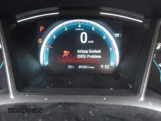 2017 Honda Civic Sedan EX-T with VIN 19XFC1F31HE005896, listed as a IAAI auction lot 41727874 with 93,261 mi miles. Bid and sale history available at carsss.com. Image 15.