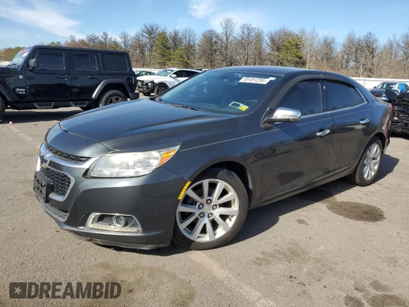 2015 Chevrolet Malibu LT with VIN 1G11D5SL8FF146237, listed as a Copart auction lot 55181255 with 196,886 mi miles and Clean Title. Bid and sale history available at DreamBid. Image 1.
