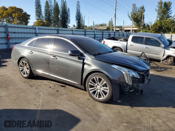 2018 Cadillac XTS Luxury with VIN 2G61M5S36K9133693, listed as a Copart auction lot 42278415 with 56,514 mi miles and Salvage Title. Bid and sale history available at DreamBid. Image 4.