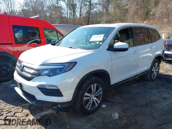 2016 Honda Pilot EX-L with VIN 5FNYF6H50GB073384, listed as a IAAI auction lot 41639667 with 99,267 mi miles. Bid and sale history available at carsss.com. Image 17.