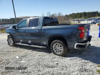 2020 Chevrolet Silverado 1500 LT with VIN 1GCPWCED7LZ112515, listed as a Copart auction lot 48415525 with 45,706 mi miles and Salvage Title. Bid and sale history available at carsss.com. Image 2.