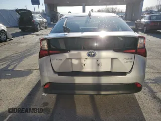 2022 Toyota Prius L Eco with VIN JTDKAMFU7N3170871, listed as a Copart auction lot 49446105 with 29,417 mi miles and Salvage Title. Bid and sale history available at carsss.com. Image 6.