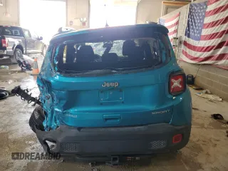 2020 Jeep Renegade Sport with VIN ZACNJAA13LPL94704, listed as a Copart auction lot 65293964 with 37,609 mi miles and Salvage Title. Bid and sale history available at DreamBid. Image 6.