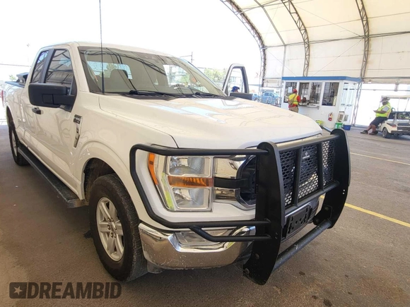 2021 Ford F-150 XL with VIN 1FTFX1E50MKF07538, listed as a IAAI auction lot 42785487 with 97,454 mi miles and . Bid and sale history available at DreamBid. Image 8.