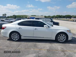 2008 Lexus LS 460 with VIN JTHBL46F485057947, listed as a IAAI auction lot 42087768 with 344,631 mi miles. Bid and sale history available at carsss.com. Image 13.