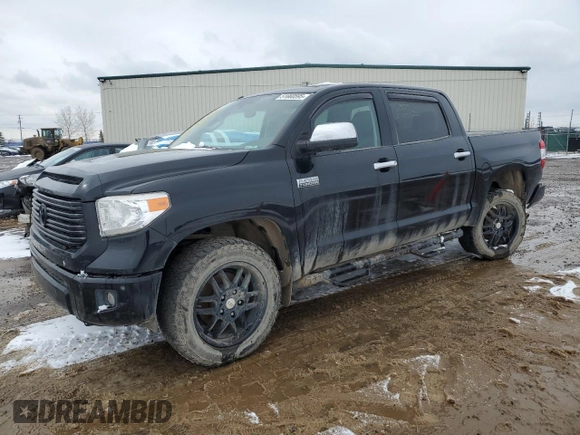 2015 Toyota Tundra Platinum z VIN 5TFAY5F13FX439364, wystawiony jako Copart lot #51660595 z przebiegiem 140 744 mil mil oraz Szkoda całkowita • Salvage title. Historia ofert i sprzedaży dostępna na DreamBid. Obrazek 1.