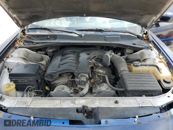 2010 Dodge Charger SXT with VIN 2B3CA3CV5AH185969, listed as a Copart auction lot 55684185 with 138,384 mi miles and Salvage Title. Bid and sale history available at DreamBid. Image 11.