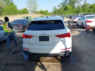 2021 Audi Q3 S line Premium with VIN WA1DECF31M1037901, listed as a IAAI auction lot 42158457 with 25,925 mi miles and . Bid and sale history available at DreamBid. Image 17.