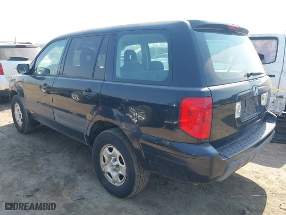 2005 Honda Pilot LX with VIN 2HKYF18135H540778, listed as a IAAI auction lot 41790068 with 203,191 mi miles. Bid and sale history available at carsss.com. Image 3.