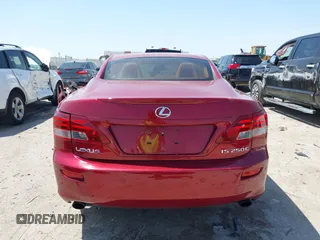 2010 Lexus IS 250 C z VIN JTHFF2C26A2511427, wystawiony jako IAAI lot #42249468 z przebiegiem 117 787 mil mil oraz . Historia ofert i sprzedaży dostępna na DreamBid. Obrazek 16.