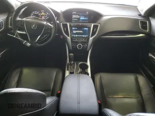 2018 Acura TLX Technology with VIN 19UUB1F54JA004540, listed as a Copart auction lot 54338065 with 57,321 mi miles and Salvage Title. Bid and sale history available at carsss.com. Image 8.