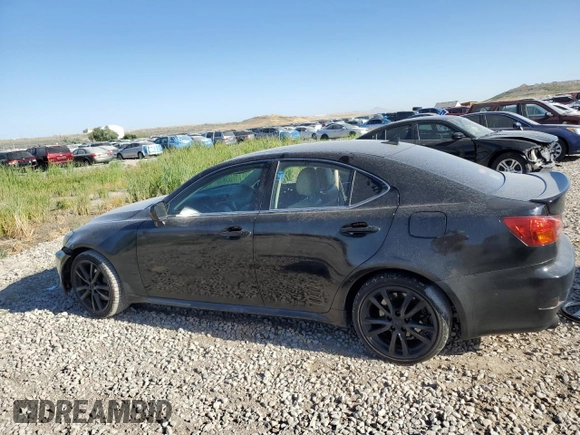 2007 Lexus IS 350 with VIN JTHBE262372007939, listed as a Copart auction lot 61775925 with 146,064 mi miles and Salvage title. Bid and sale history available at DreamBid. Image 2.