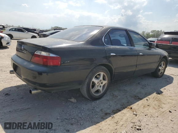 2002 Acura TL w/Navigation with VIN 19UUA56702A057068, listed as a Copart auction lot 71854844 with 281,786 mi miles and Salvage Title. Bid and sale history available at carsss.com. Image 3.