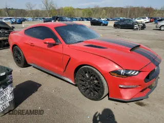 2019 Ford Mustang GT with VIN 1FA6P8CF9K5194625, listed as a Copart auction lot 53891025 with 24,931 mi miles and Salvage title. Bid and sale history available at DreamBid. Image 4.