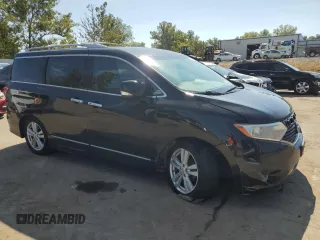 2011 Nissan Quest S with VIN JN8AE2KP9B9000626, listed as a Copart auction lot 70140114 with 146,352 mi miles and Salvage Title. Bid and sale history available at carsss.com. Image 4.