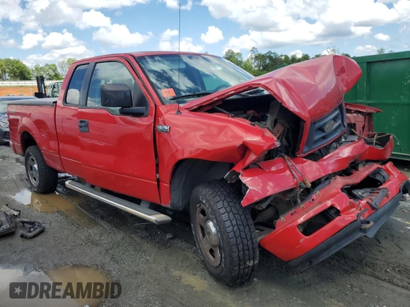 2005 Ford F-150 STX z VIN 1FTRX14WX5NB41790, wystawiony jako Copart lot #56927275 z przebiegiem 104 403 mil mil oraz Szkoda całkowita • Salvage title. Historia ofert i sprzedaży dostępna na DreamBid. Obrazek 4.