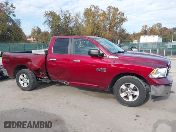 2017 Ram 1500 SLT z VIN 1C6RR6GG8HS747159, wystawiony jako IAAI lot #40783594 z przebiegiem 184 719 mil mil oraz . Historia ofert i sprzedaży dostępna na DreamBid. Obrazek 13.