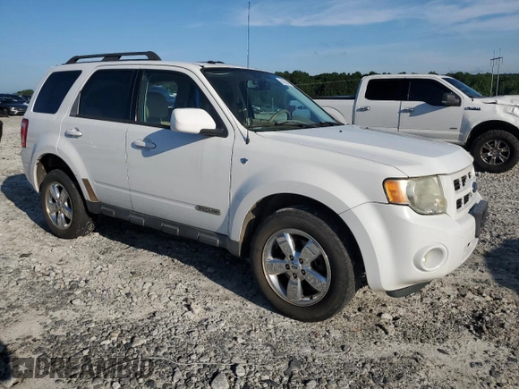 2008 Ford Escape Limited with VIN 1FMCU94158KC08606, listed as a Copart auction lot 61902405 with 166,477 mi miles and Salvage title. Bid and sale history available at DreamBid. Image 4.