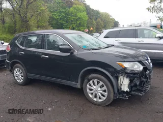 2015 Nissan Rogue SV with VIN KNMAT2MV9FP588090, listed as a IAAI auction lot 42132606 with 107,518 mi miles and . Bid and sale history available at carsss.com. Image 13.