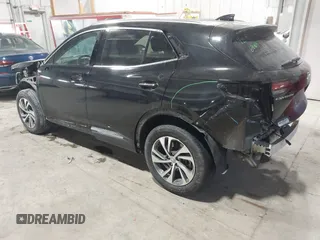 2023 Buick Envision Essence with VIN LRBFZNR47PD035820, listed as a IAAI auction lot 41612604 with 37,696 mi miles. Bid and sale history available at carsss.com. Image 3.