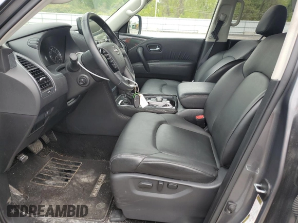 2022 Nissan Armada SV with VIN JN8AY2AD2N9678377, listed as a Copart auction lot 52096924 with 29,361 mi miles and Salvage Title. Bid and sale history available at carsss.com. Image 7.