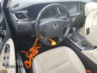 2014 Hyundai Equus Ultimate z VIN KMHGH4JH2EU090296, wystawiony jako Copart lot #74122484 z przebiegiem Nie podano mil oraz Szkody całkowita. Historia ofert i sprzedaży dostępna na DreamBid. Obrazek 8.