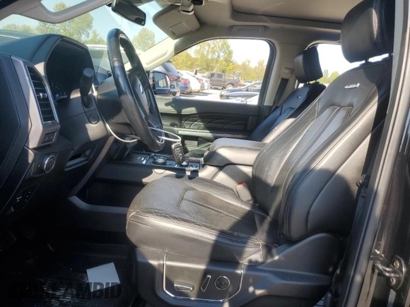 2018 Ford Expedition Max Platinum with VIN 1FMJK1MT1JEA44386, listed as a Copart auction lot 75011294 with 77,778 mi miles and Salvage title. Bid and sale history available at DreamBid. Image 7.